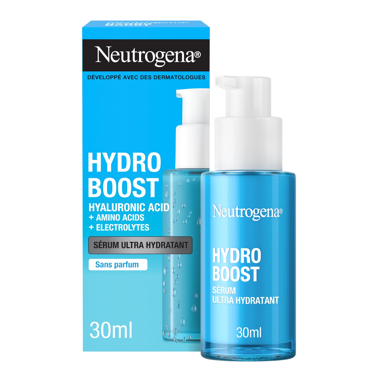 Neutrogena Hydro Boost Sérum Visage Hydratant Acide Hyaluronique 30ml