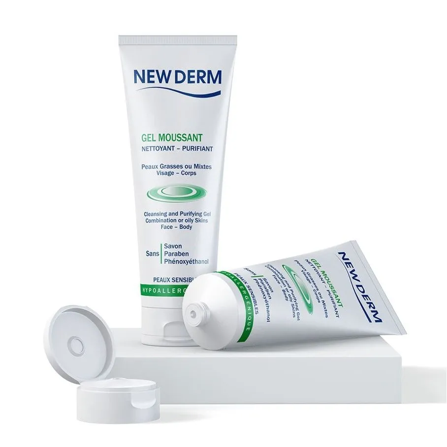 New Derm Gel Moussant Purifiant 250 ml
