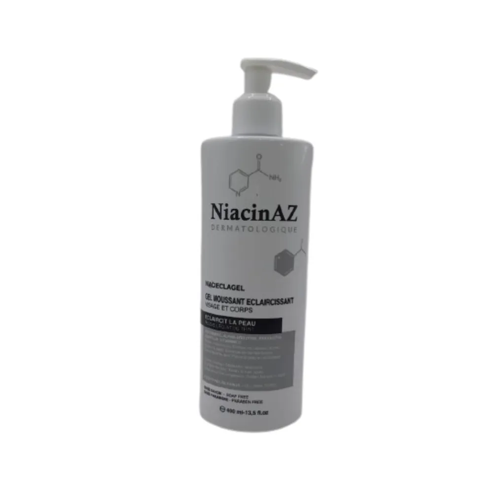 NiacinAZ Niacieclagel Gel Moussant Eclaircissant 400ml