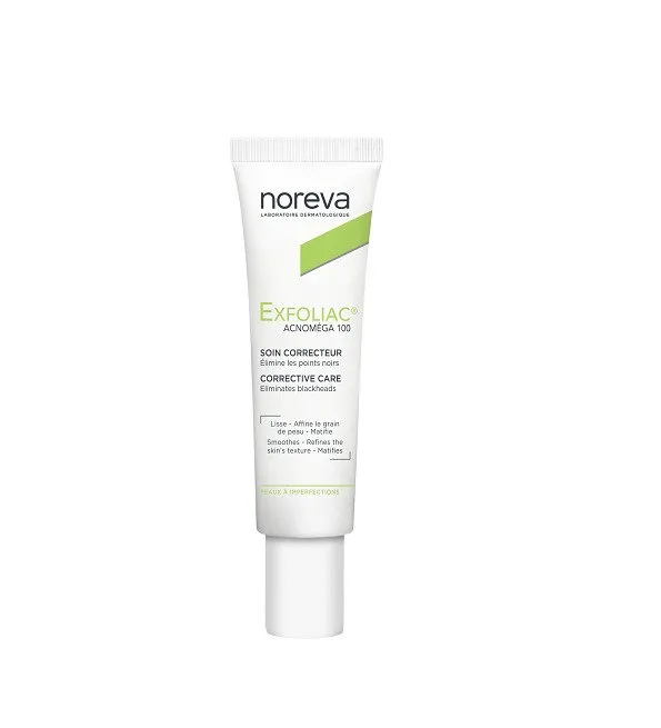 Noreva Exfoliac Acnoméga 100 Soin Correcteur 30ml