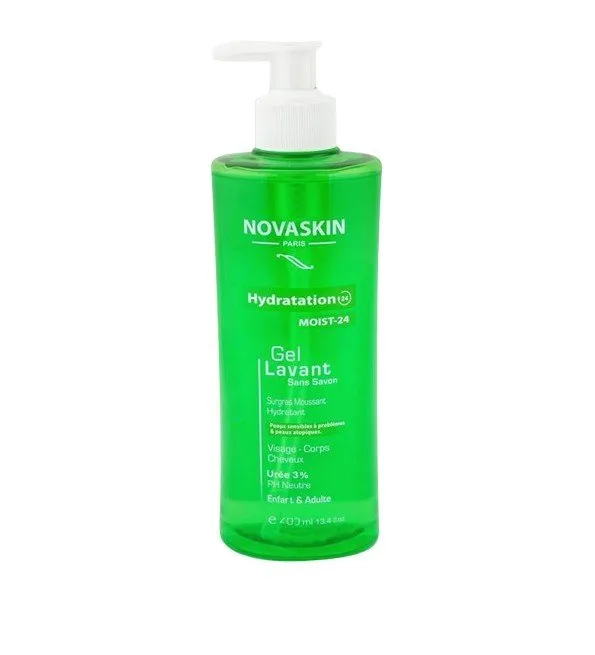Novaskin Gel Lavante Corps sans savon 400ml