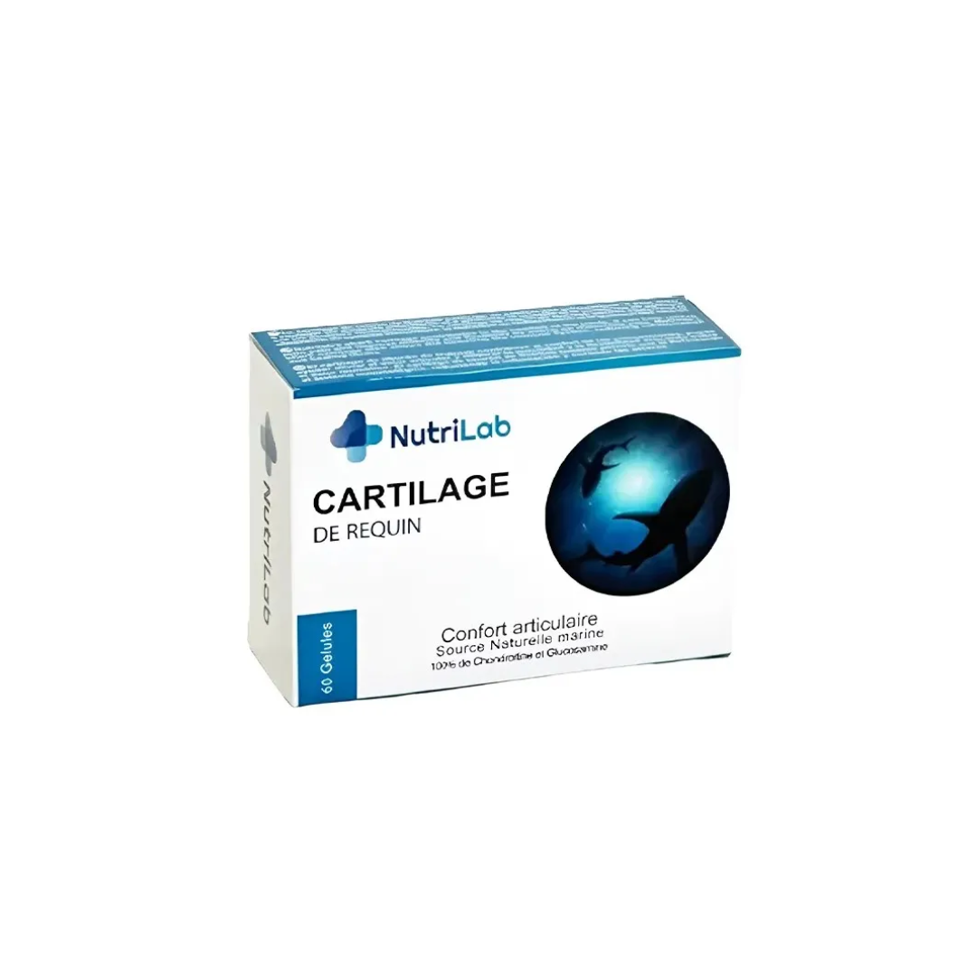 Nutrilab Cartilage De Requin 60 Gelules