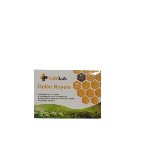 Nutrilab Gelee Royale Pollen 30 Gélules