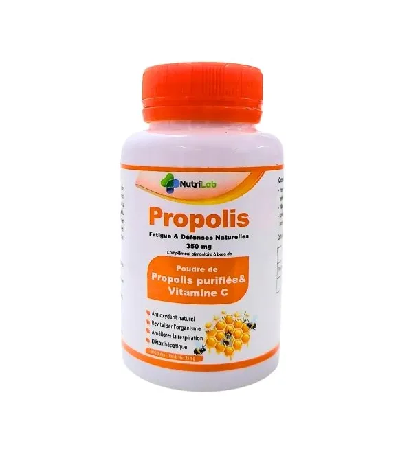 Nutrilab Propolis + Vitamine C 60 Gelules