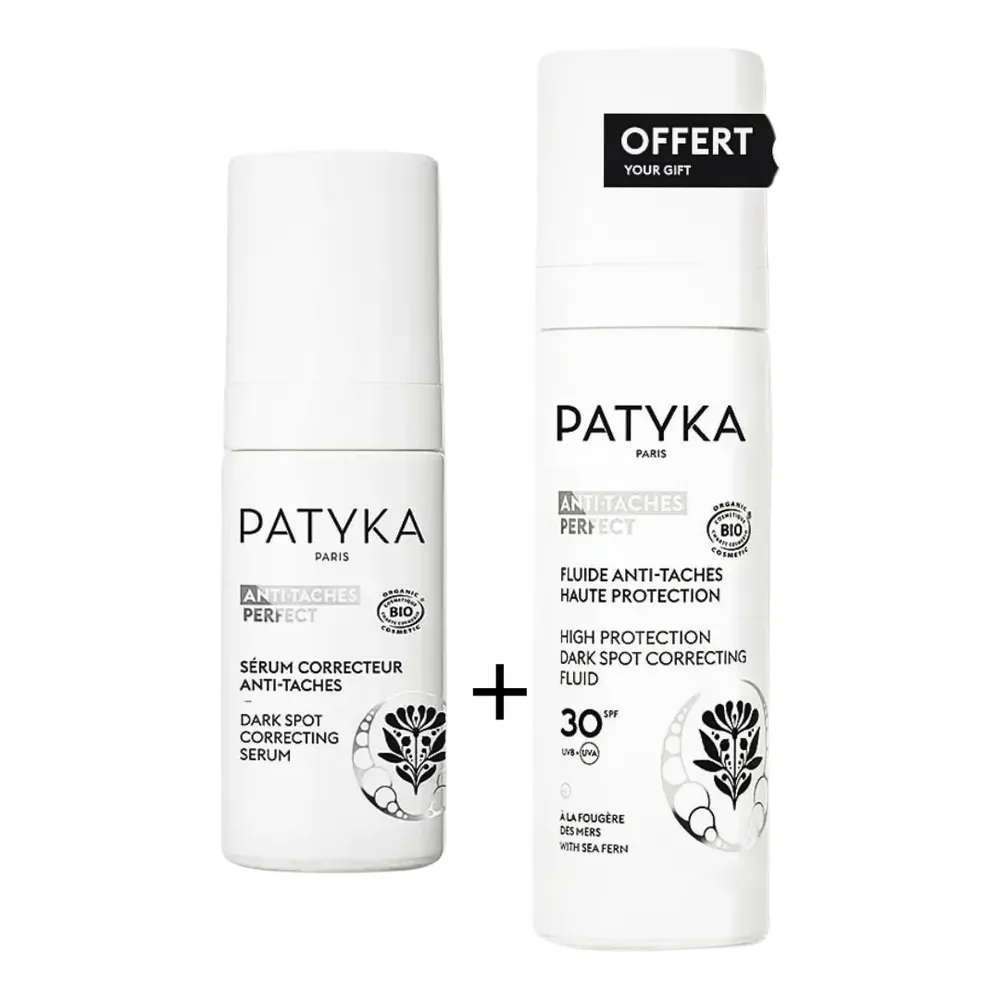 Patyka Anti-Taches Serum Correcteur 30ml+Fluide HT SPF30 Pack