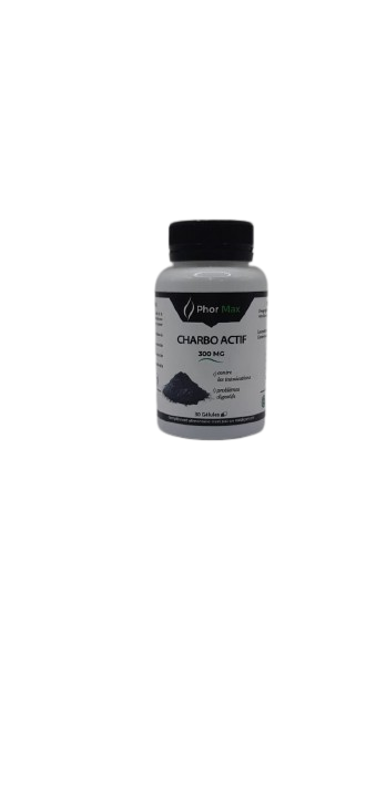 Phormax Charbon Actif 30 Gelules