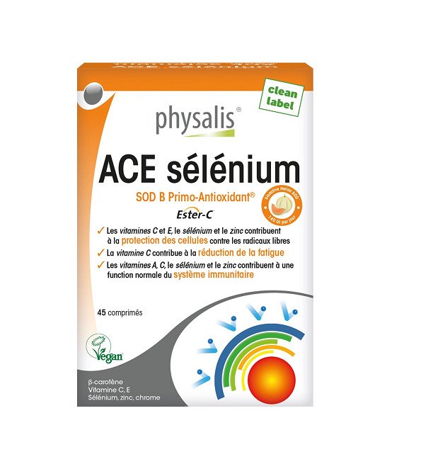 Physalis ACE Selenium 45 Comprimès
