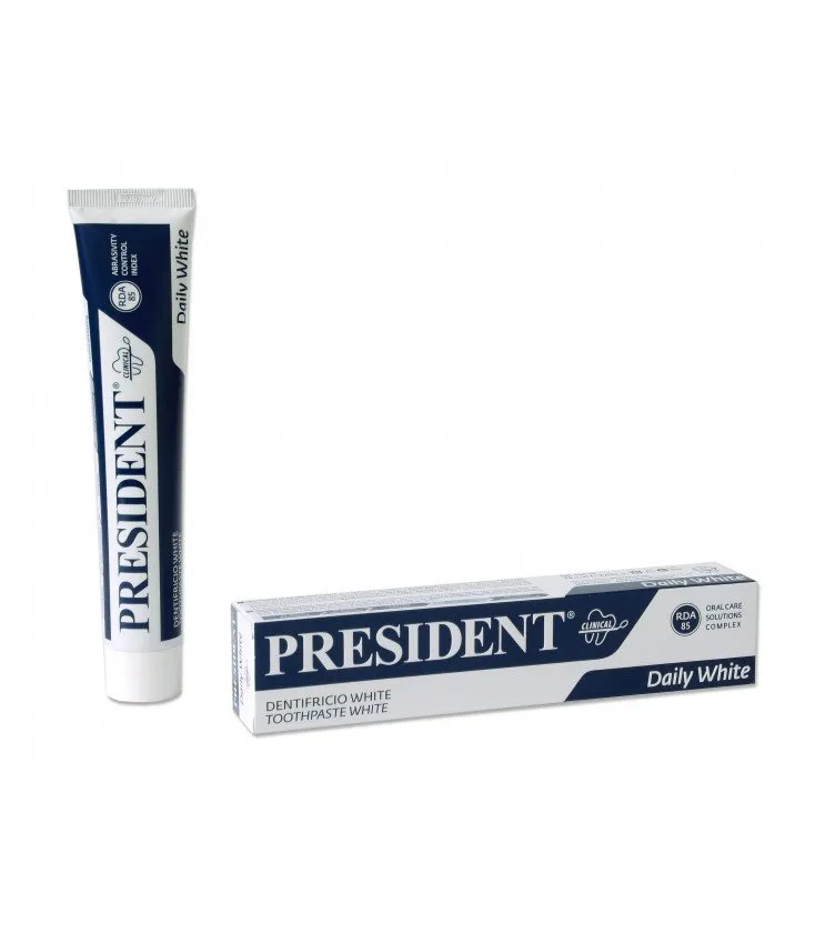 president dentifrice white 75ml