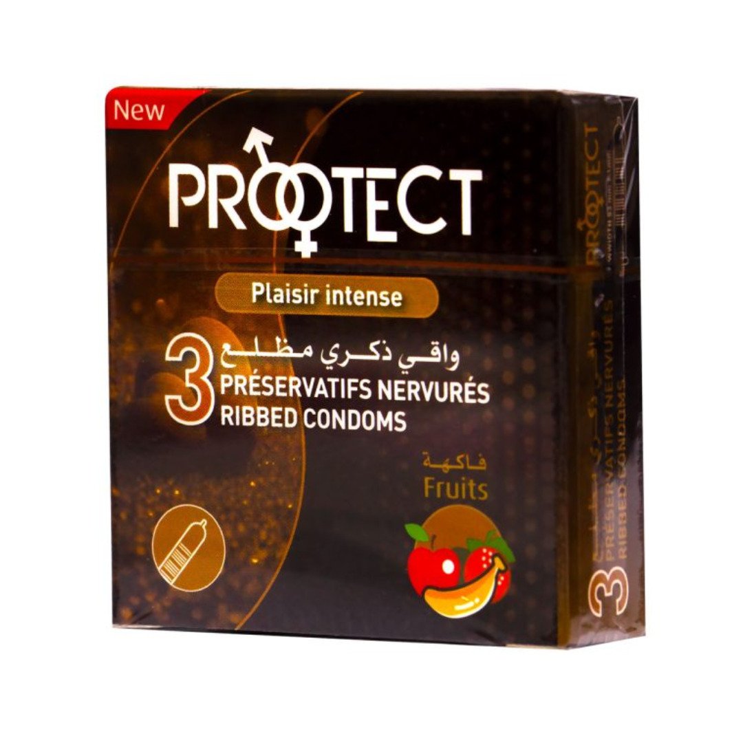 Protect Preservatifs Fruits 3 Pieces