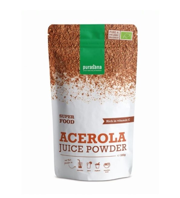 PURASANA POUDRE D'ACEROLA 100G