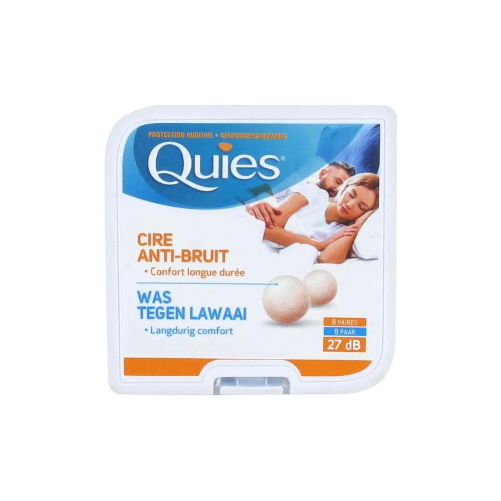 Quies en mouse Cire Naturelle – 8 paires