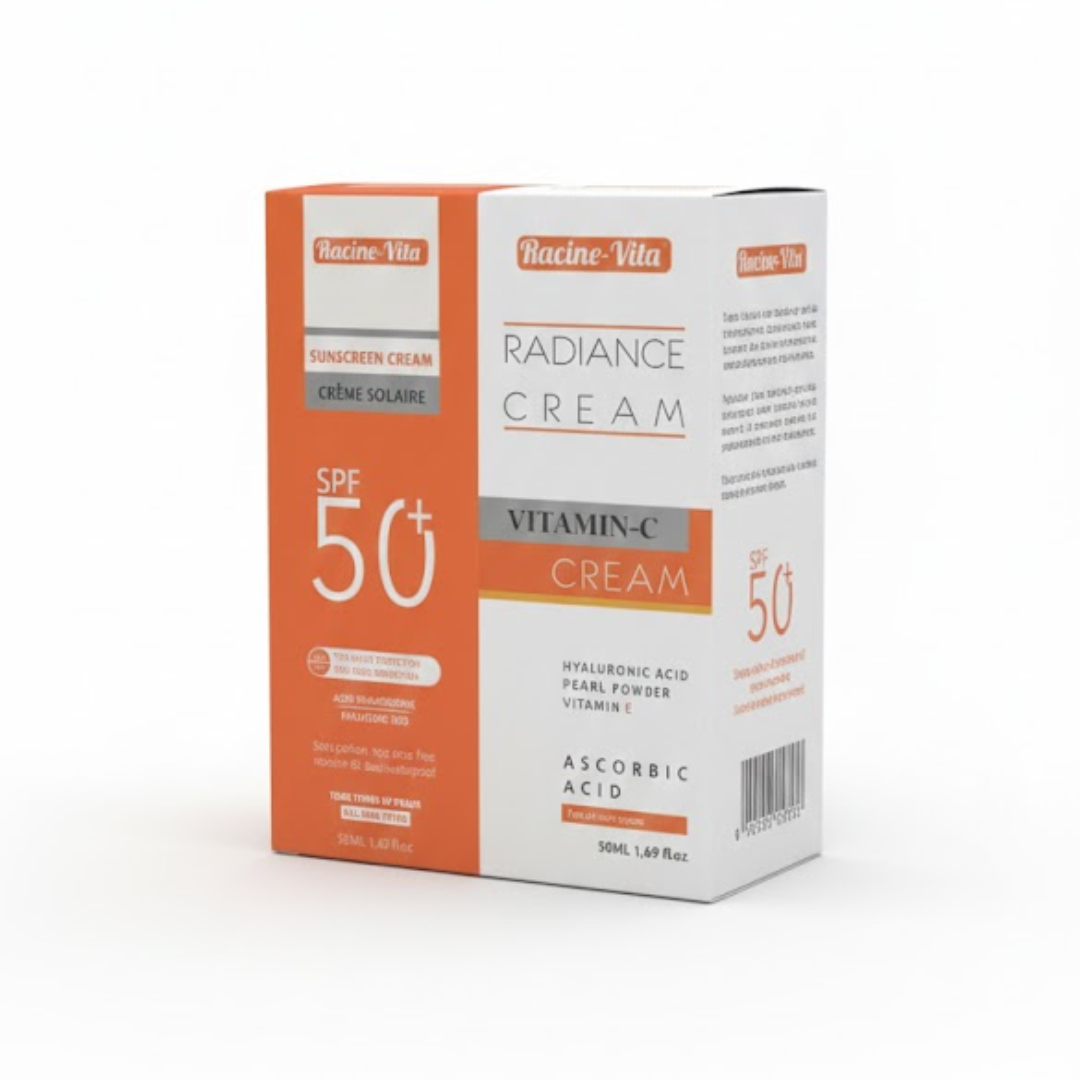 Racine Vita Duo Pack Eclat – Ecran Invisible 50ml+ Creme Eclat Vit C