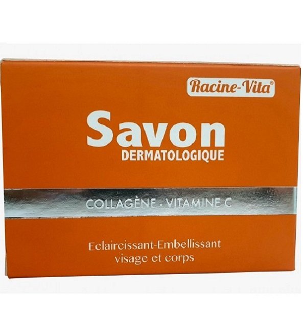 RACINE VITA SAVON DERMATOLOGIQUE ÉCLAIRCISSANT A LA COLLAGÈNE ET VITAMINE C