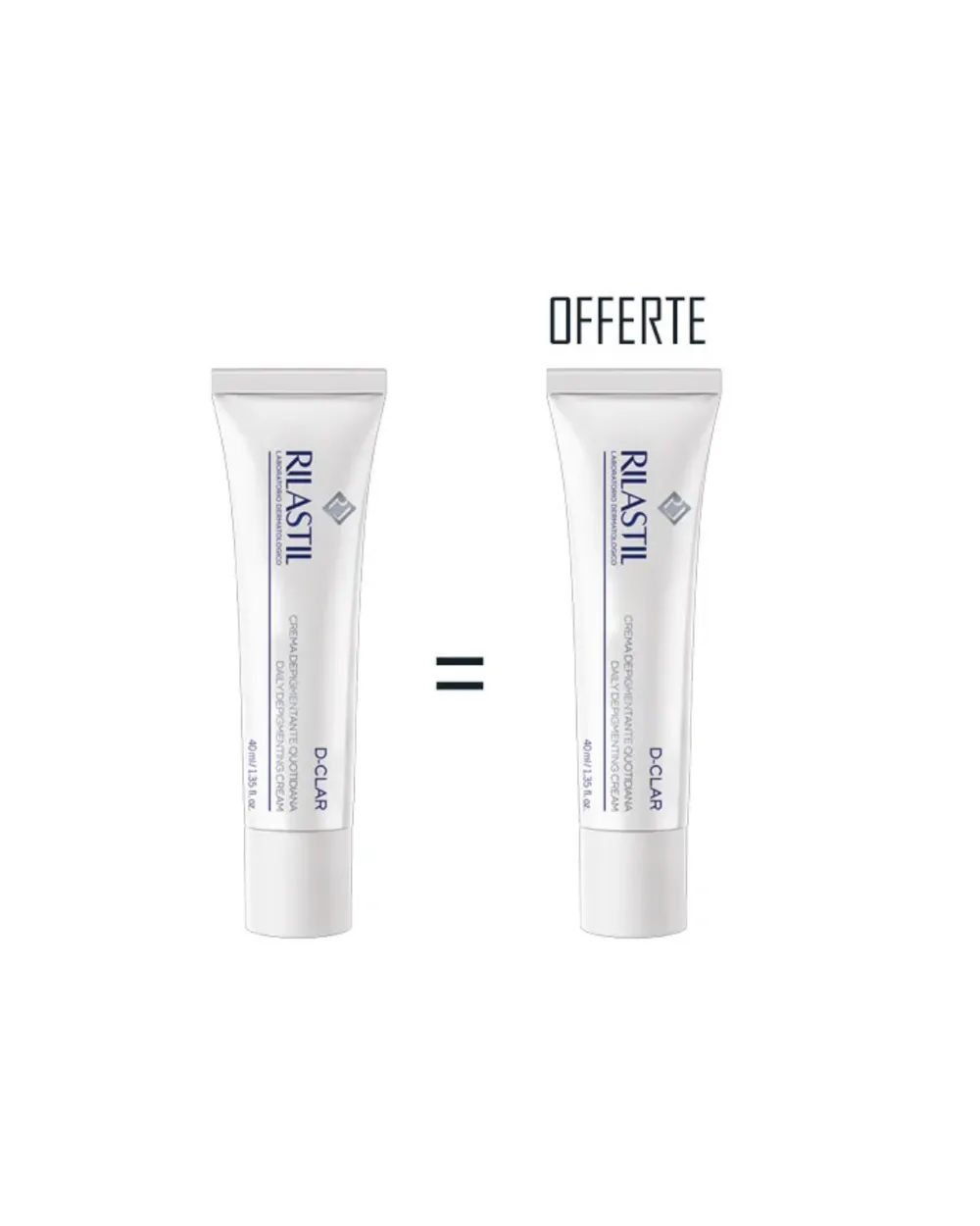 Rilastil D-Clar Creme Depigmentante 2x40ml Pack
