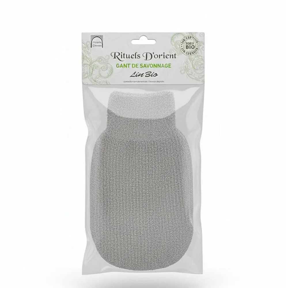 Rituels D'orient Gant De Savonnage Lin Bio