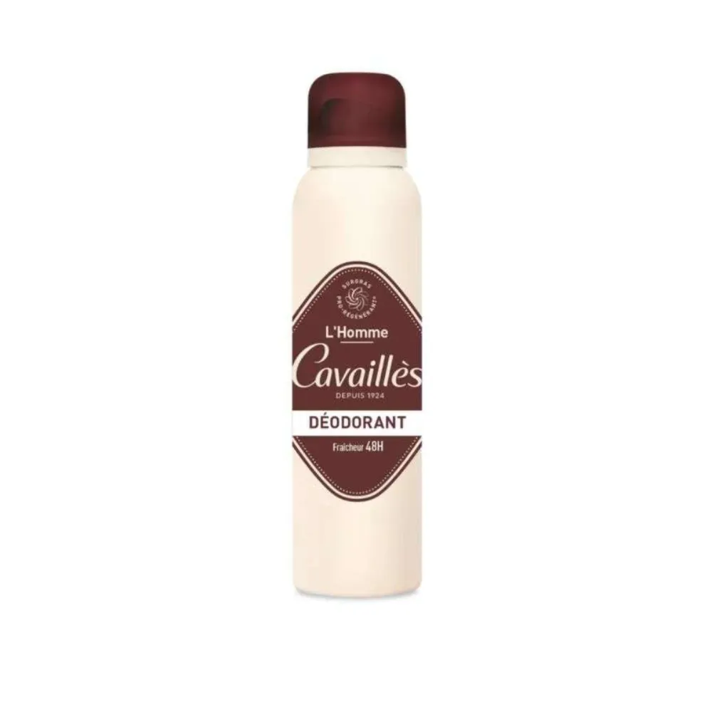 Roge Cavailles Déodorant Absorb+ Homme 48h Spray 150ml