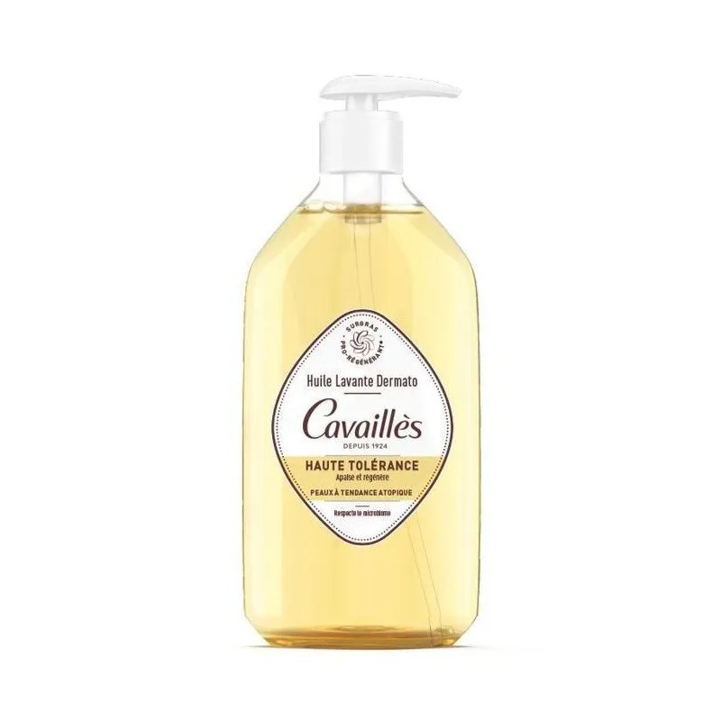 Roge Cavailles Dermo Uht Huile Lavante Surgras 500ml