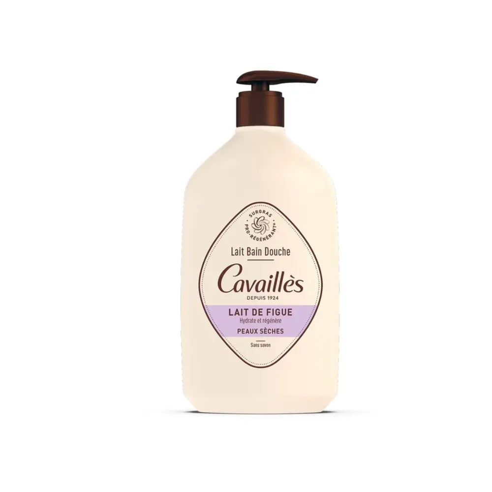 Rogé Cavaillés Lait bain douche Hydratant – Lait de figue 1L