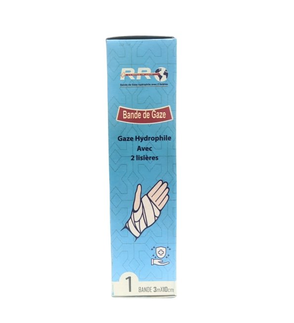 RR Bande de Gaze 3m x 10cm
