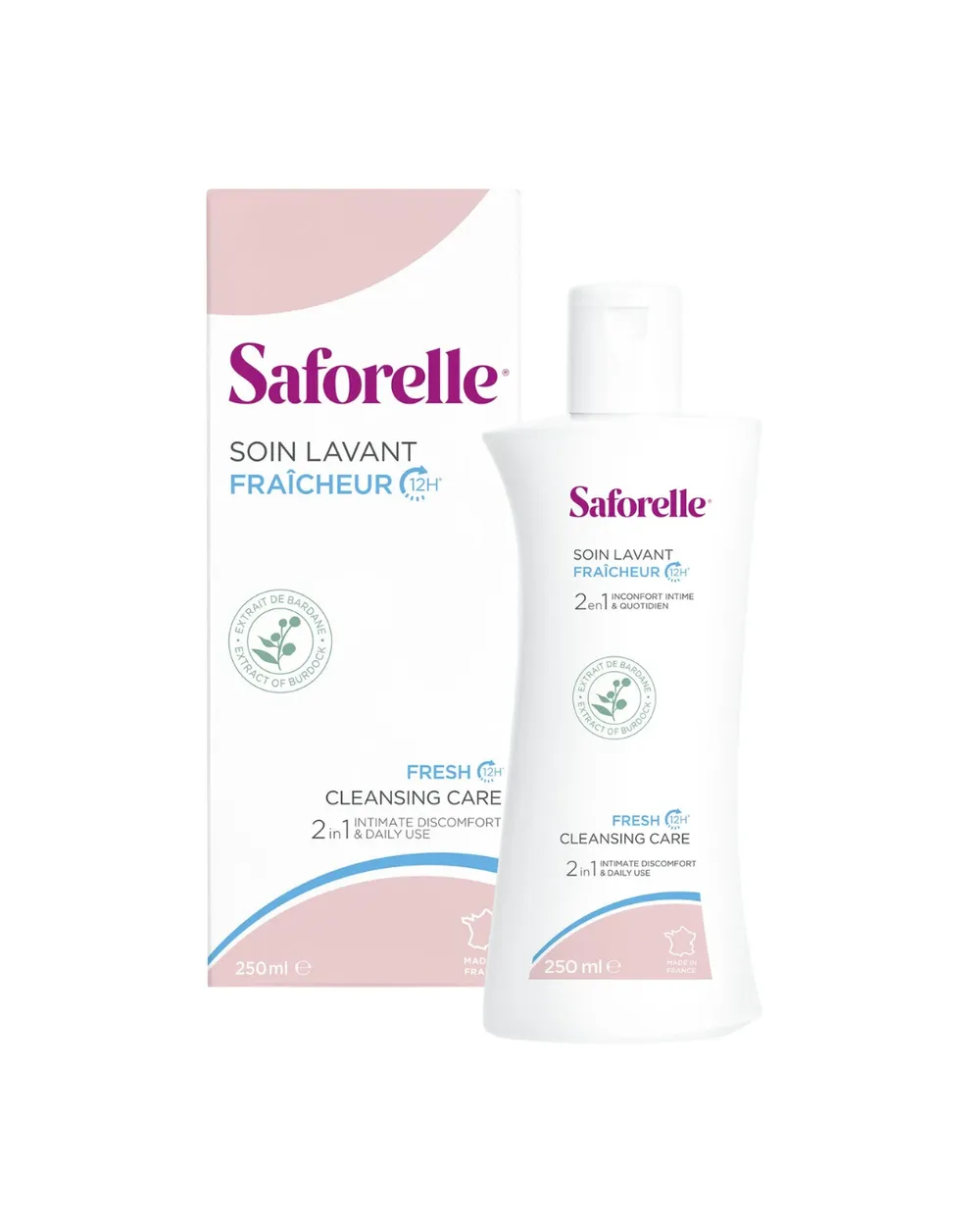 Saforelle Soin Lavant Fraicheur 2en1 250ml
