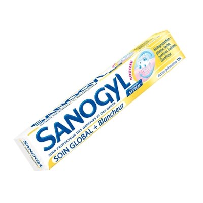 Sanogyl Dentifrice soin global+blancheur 75ml