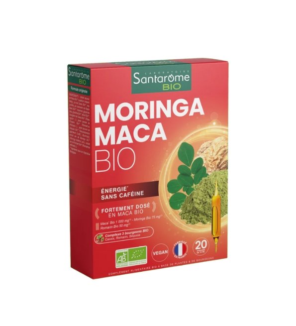 SANTAROME MORINGA MACA 20 AMPOULES