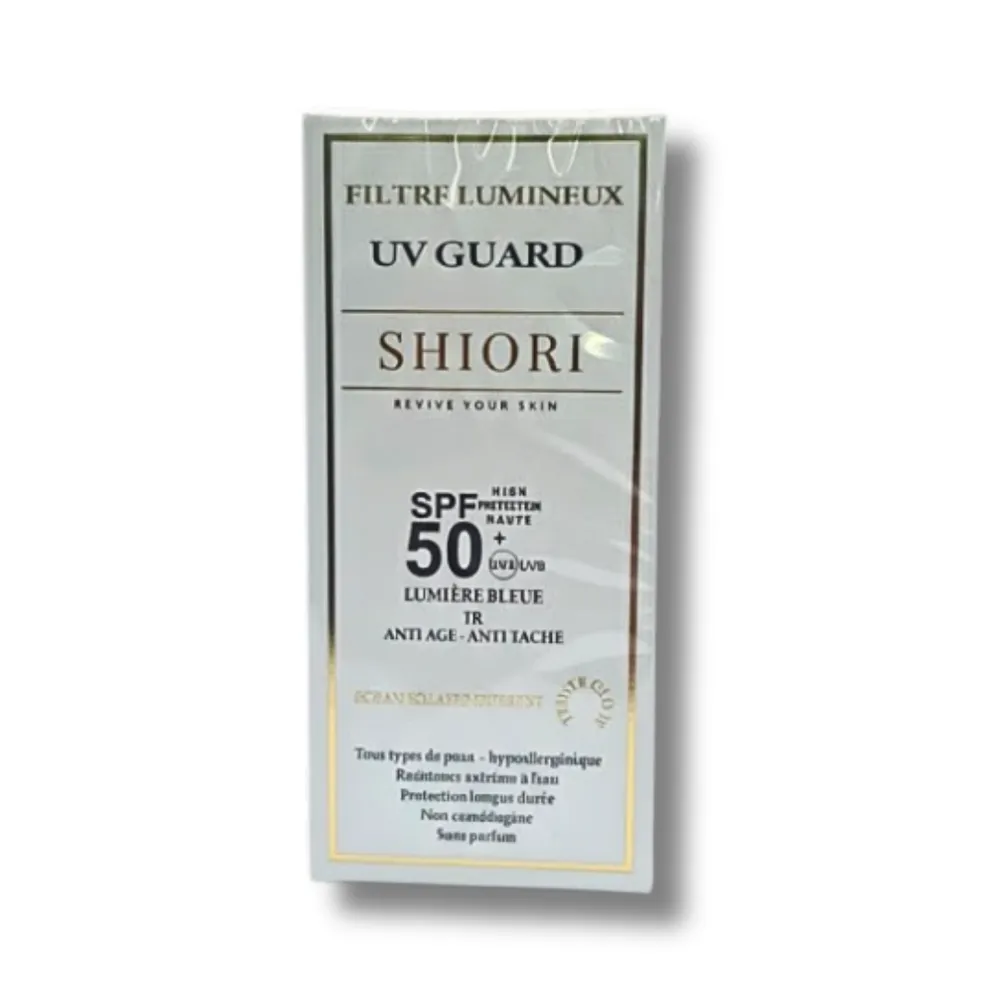 Shiori Filtre Lumineux UV Guard Teinte Glow SPF50+