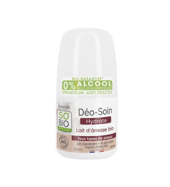 SO BIO DEODORANT DOUCEUR LAIT D'ANESSE 50ML