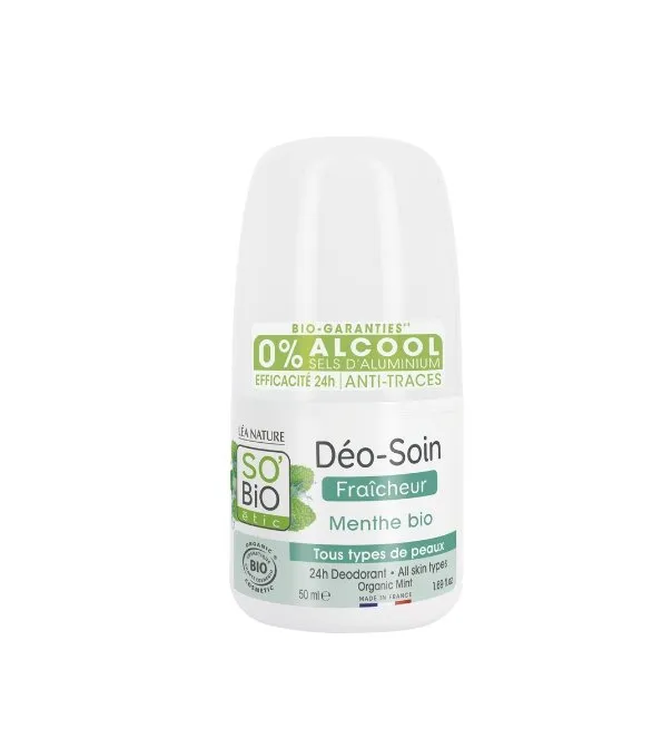 So Bio Deodorant Fraicheur Menthe 50ml