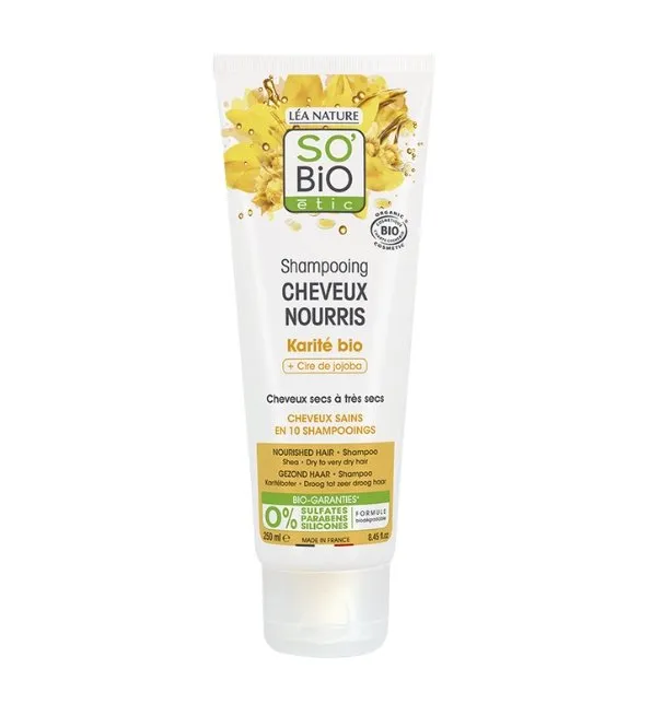 So Bio Shampooing Nourri Au Beurre De Karite 250ml