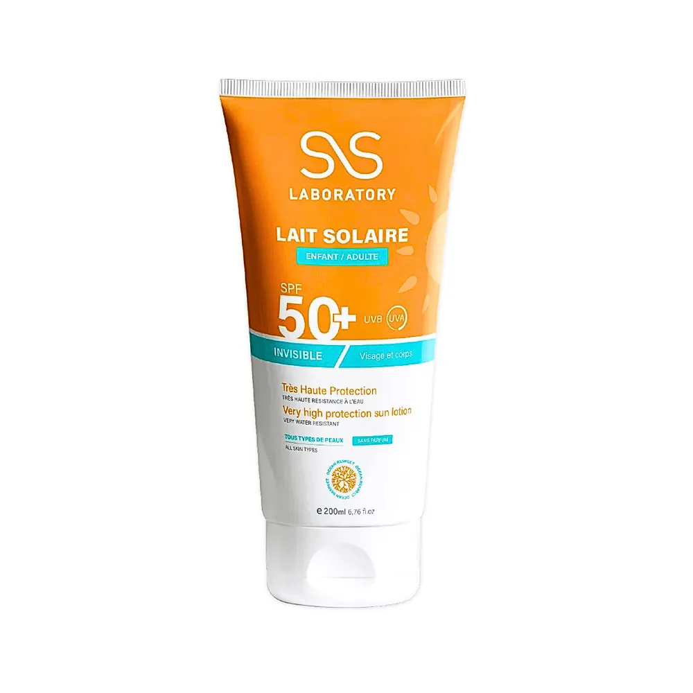 SS Laboratory Lait Solaire Invisible SPF50+ 150ml