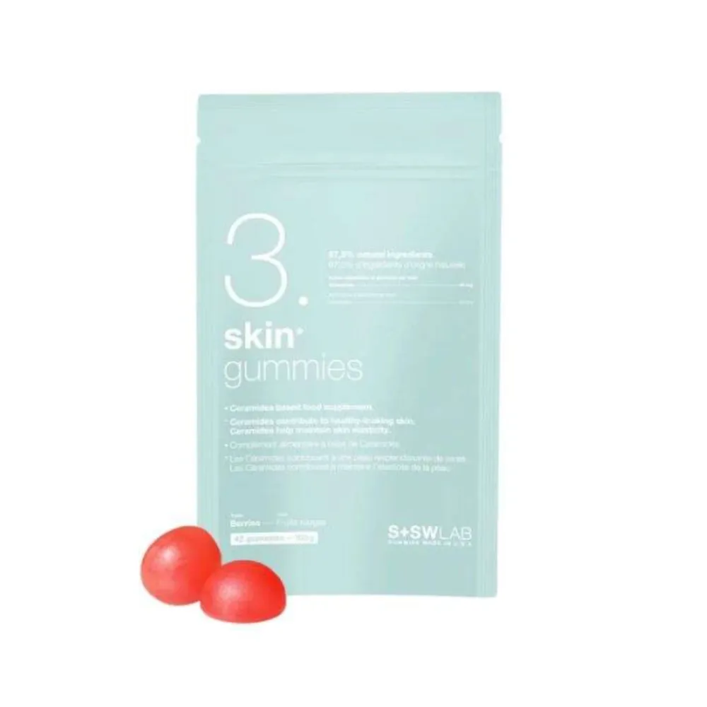 S+SWLAB 3.Skin 42 Gummies Gout Fruits Rouges