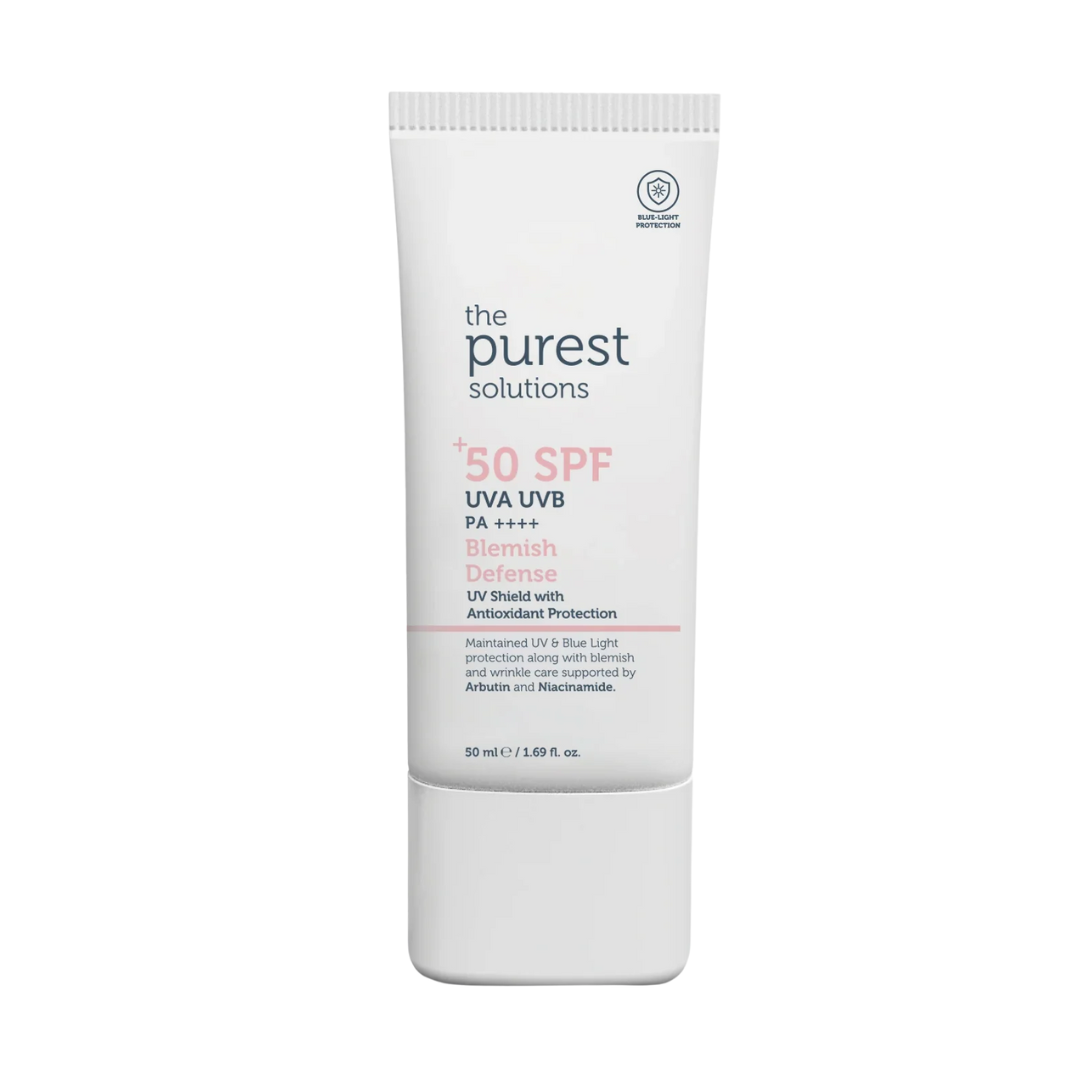 The Purest Solutions Blemish Defense spf50+ 50ml