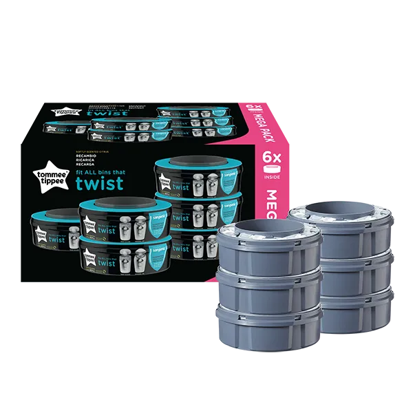 Tommee Tippee Lot De 6 Recharges Pour Poubelle