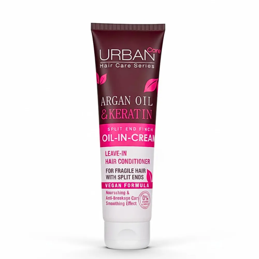 Urban Care Huile Cream Nourissant Argan & keratin 150ml