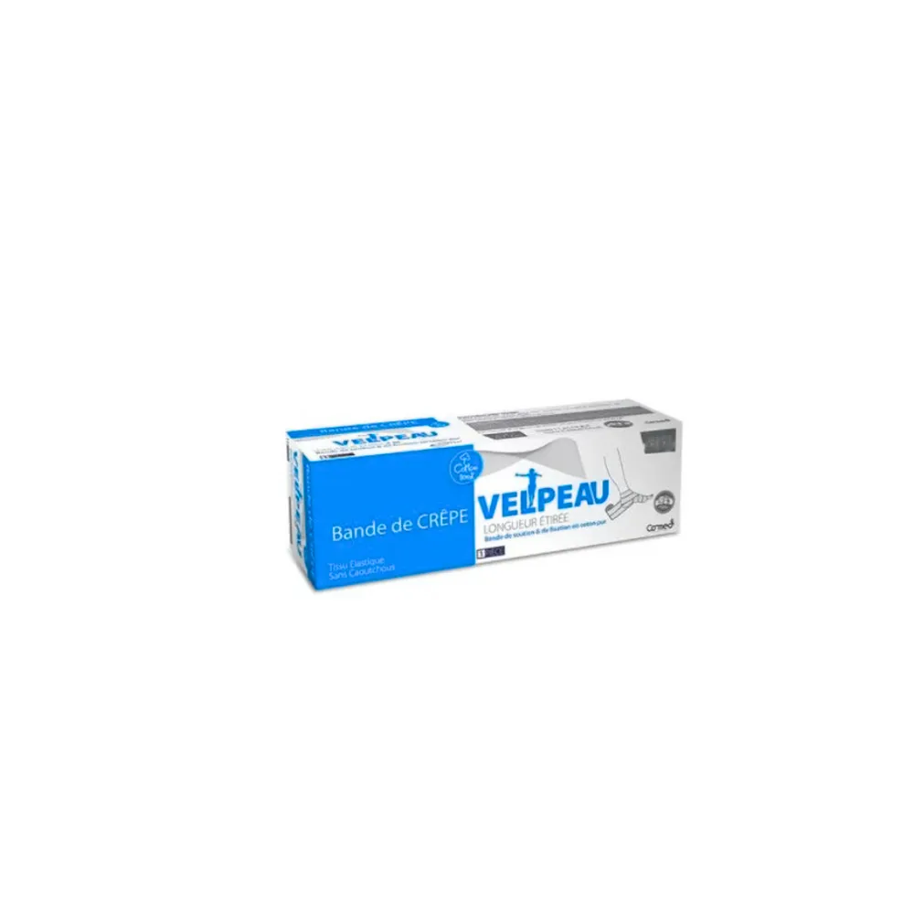 Velpeau Bande De Crepe Bleu 15cm