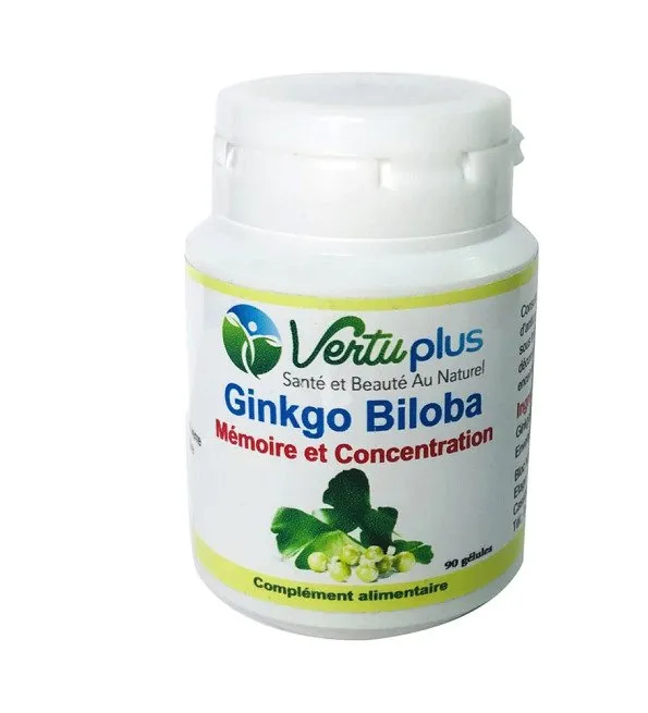 Vertu Plus Ginkgo Biloba 90gelules