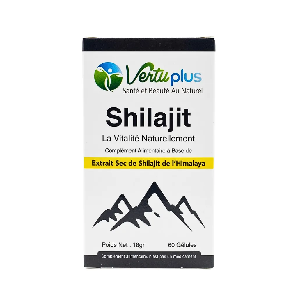 Vertu Plus Shilajit 60 Gelules