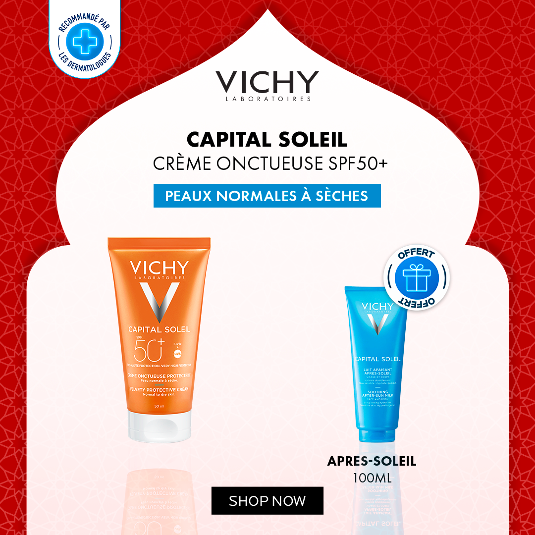Vichy Capital Soleil Creme Onctueuse 50ml+ Apres soleil 100ml Pack