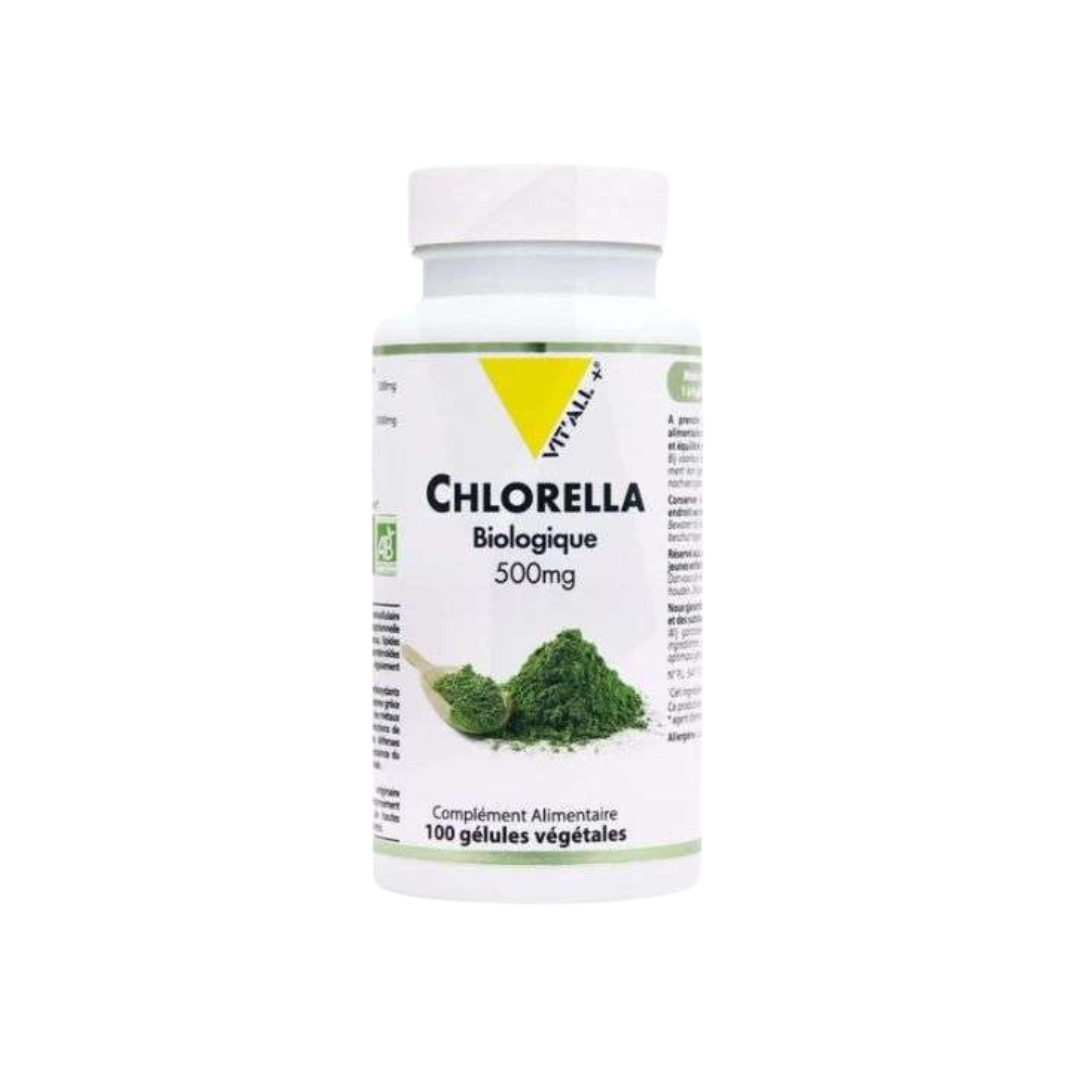 VIT'ALL+ Chlorella 500mg 100 gelules