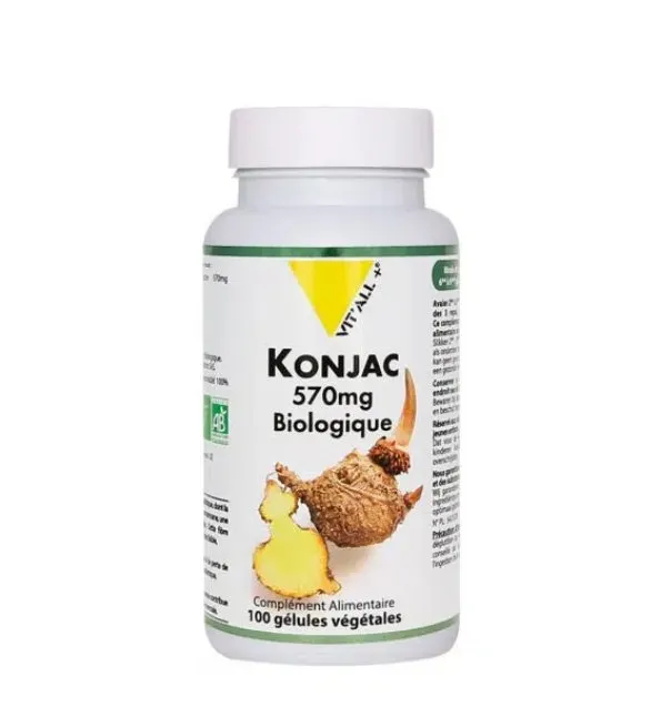Vitall Plus Konjac 570mg 100 Gelules