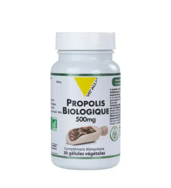 Vitall Plus Propolis 500mg 30 Gelules