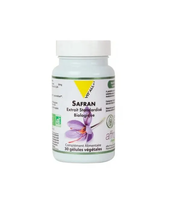 Vitall Plus Safran 30mg 30 Gelules