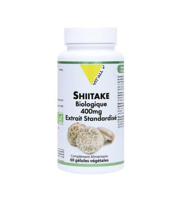 VITALL PLUS SHIITAKE BIO 400MG