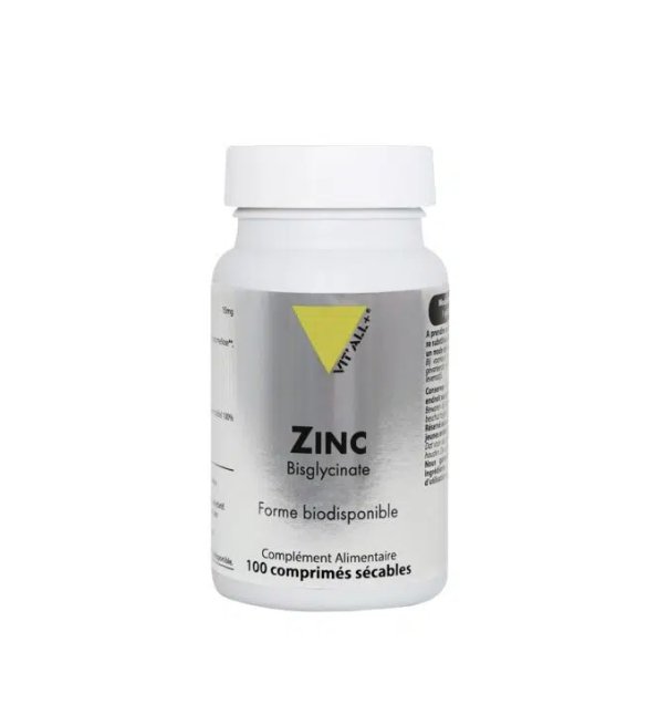 VITALL PLUS ZINC 30MG 100 COMPRIMES