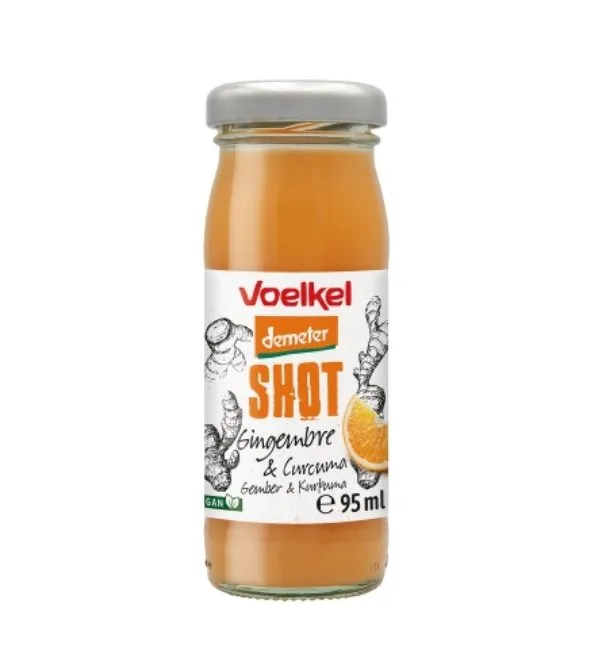 Voelkel Shot Curcuma Gingembre 95ml