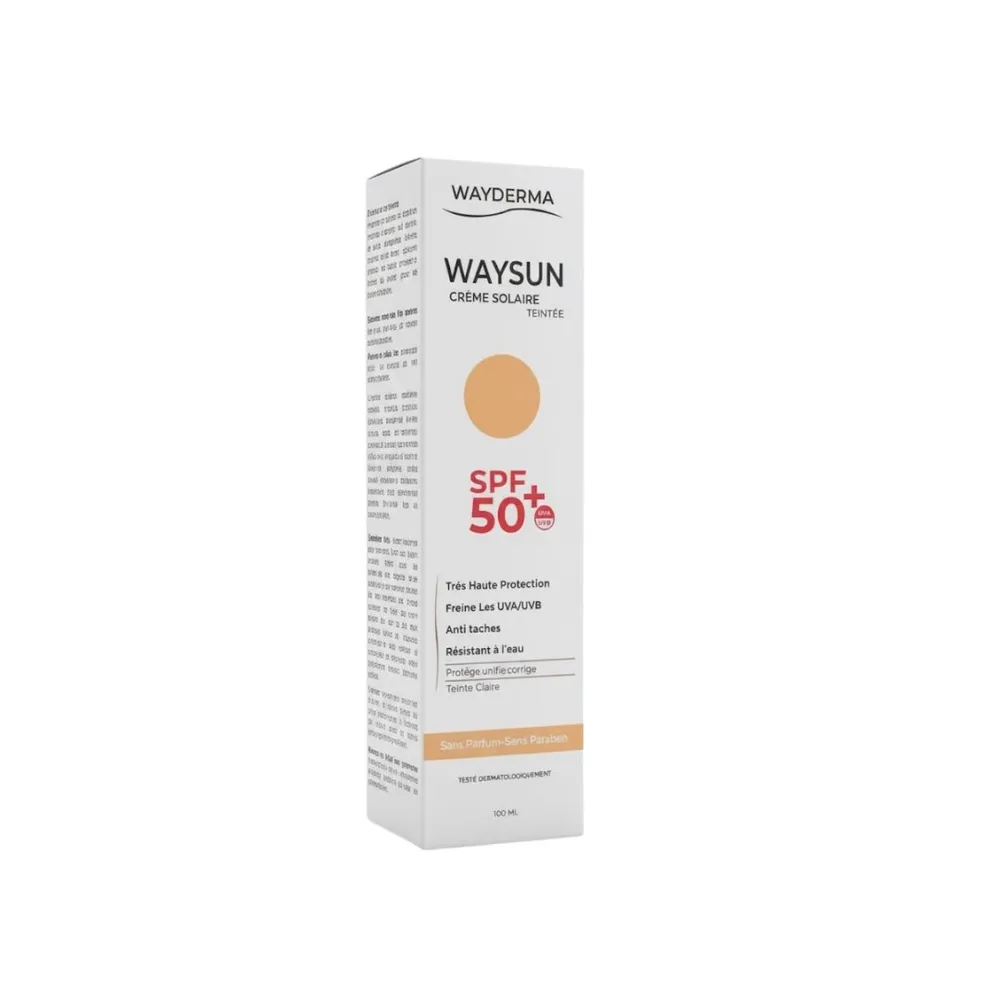 Way Sun Ecran solaire Teinte SPF50+ 100ml