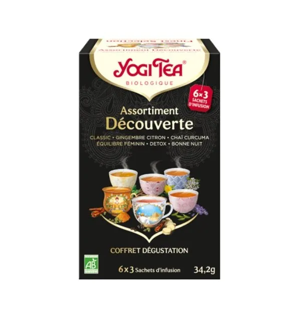 Yogi Tea Assortiment Découverte 17 X 2g