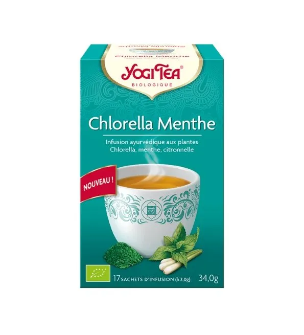 Yogi Tea Chlorella Menthe 17 X 2g