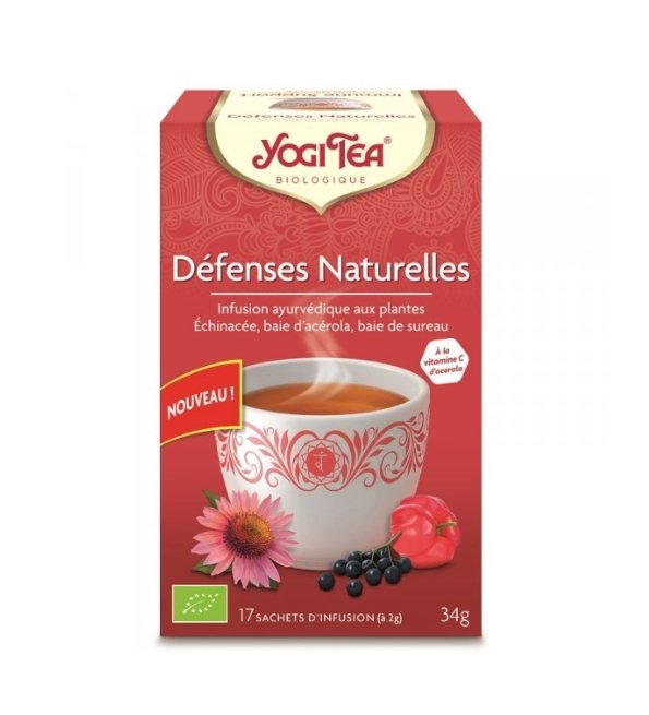 YOGI TEA DEFENSES NATURELLES 17 X 2G